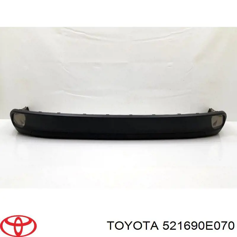 521690E070 Toyota Pára-choque traseiro, parte inferior