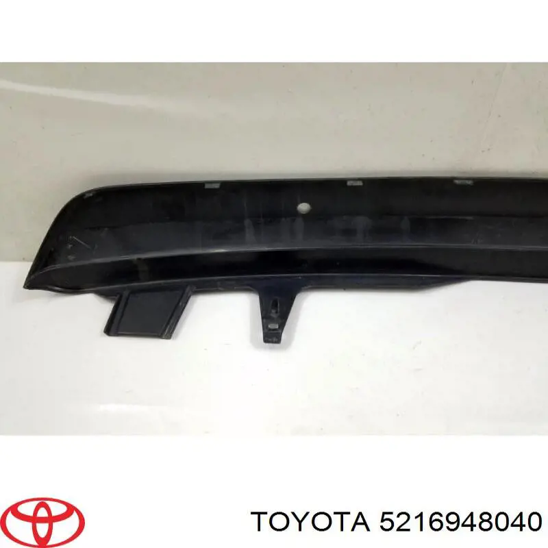 5216948040 Toyota Placa sobreposta do pára-choque traseiro