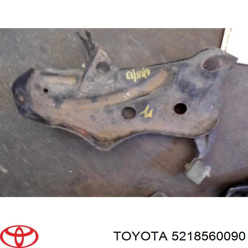 Consola do pára-choque traseiro Toyota Land Cruiser PRADO ASIA J12
