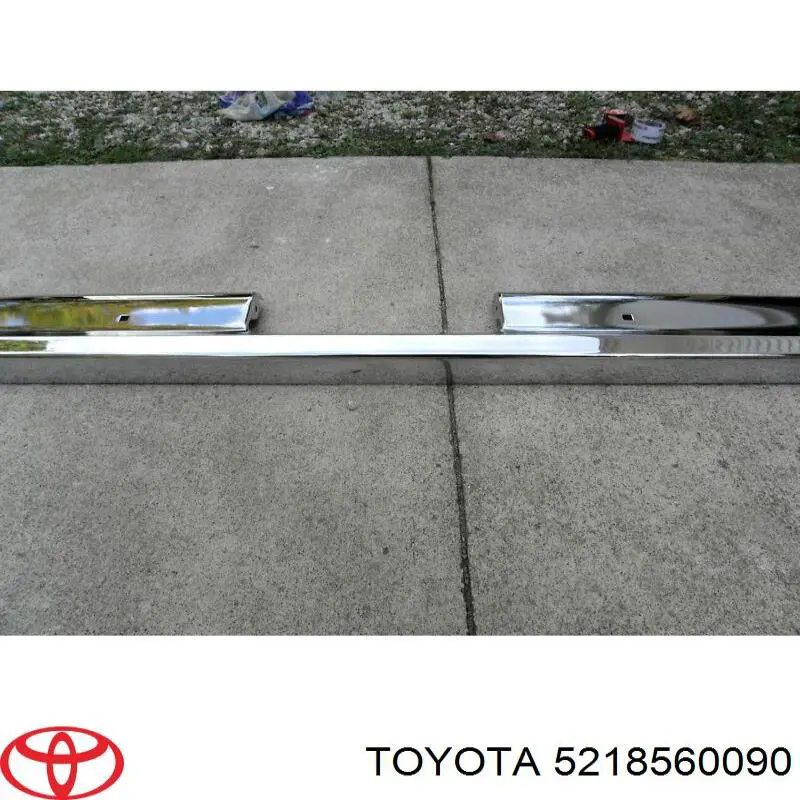  Consola do pára-choque traseiro Toyota Land Cruiser PRADO ASIA SUV (J12) (2002 - 2010) PRADO ASIA