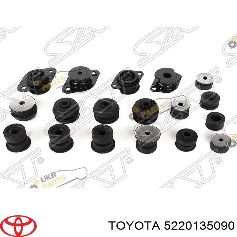 Compre 5220135090 Toyota Coxim de chassi (de fixação de carroçaria)