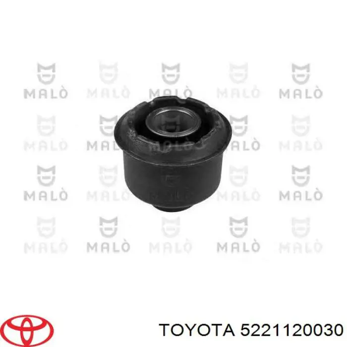 Bloco silencioso (coxim) de viga dianteira (de plataforma veicular) Toyota 5221120030 preço, a partir de 90,95 USD