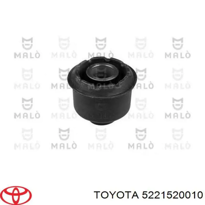 Bloco silencioso (coxim) de viga dianteira (de plataforma veicular) Toyota 5221520010 preço, a partir de 98,02 USD