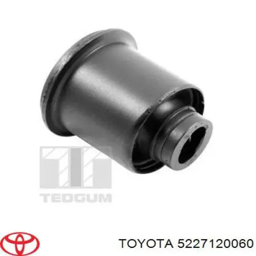 5227120060 Toyota Bloco silencioso de viga traseira (de plataforma veicular)