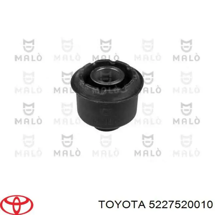 Bloco silencioso de viga traseira (de plataforma veicular) Toyota 5227520010 preço, a partir de 66,04 USD