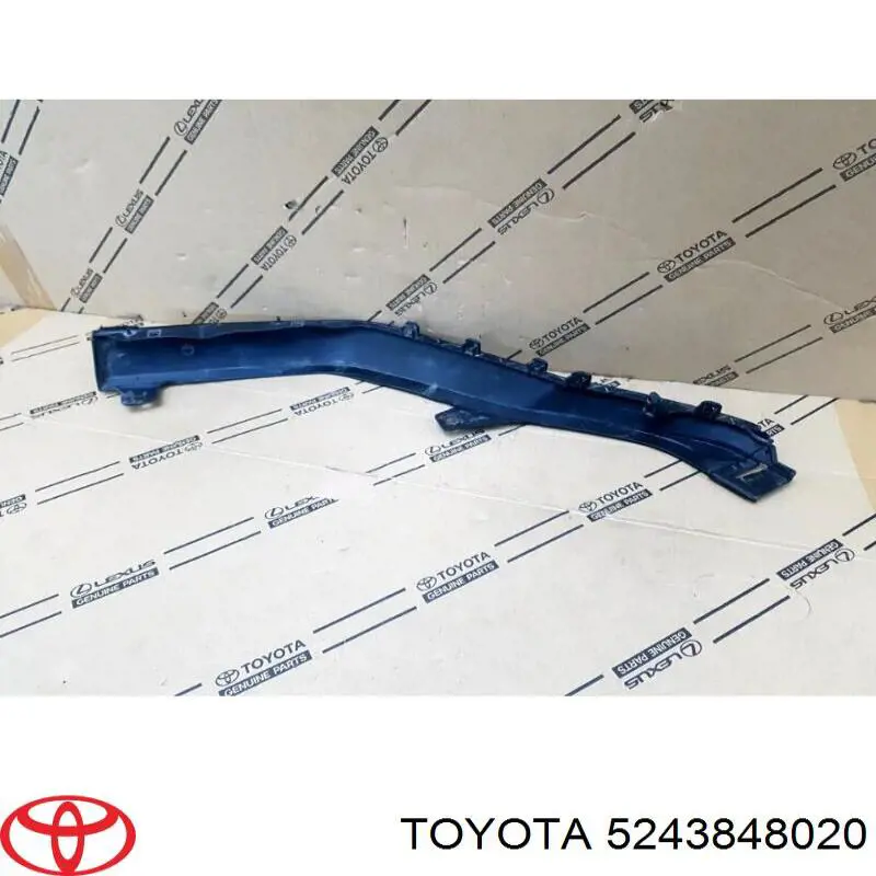 Placa sobreposta esquerda do pára-choque dianteiro Toyota 5243848020 preço, a partir de 52,96 USD