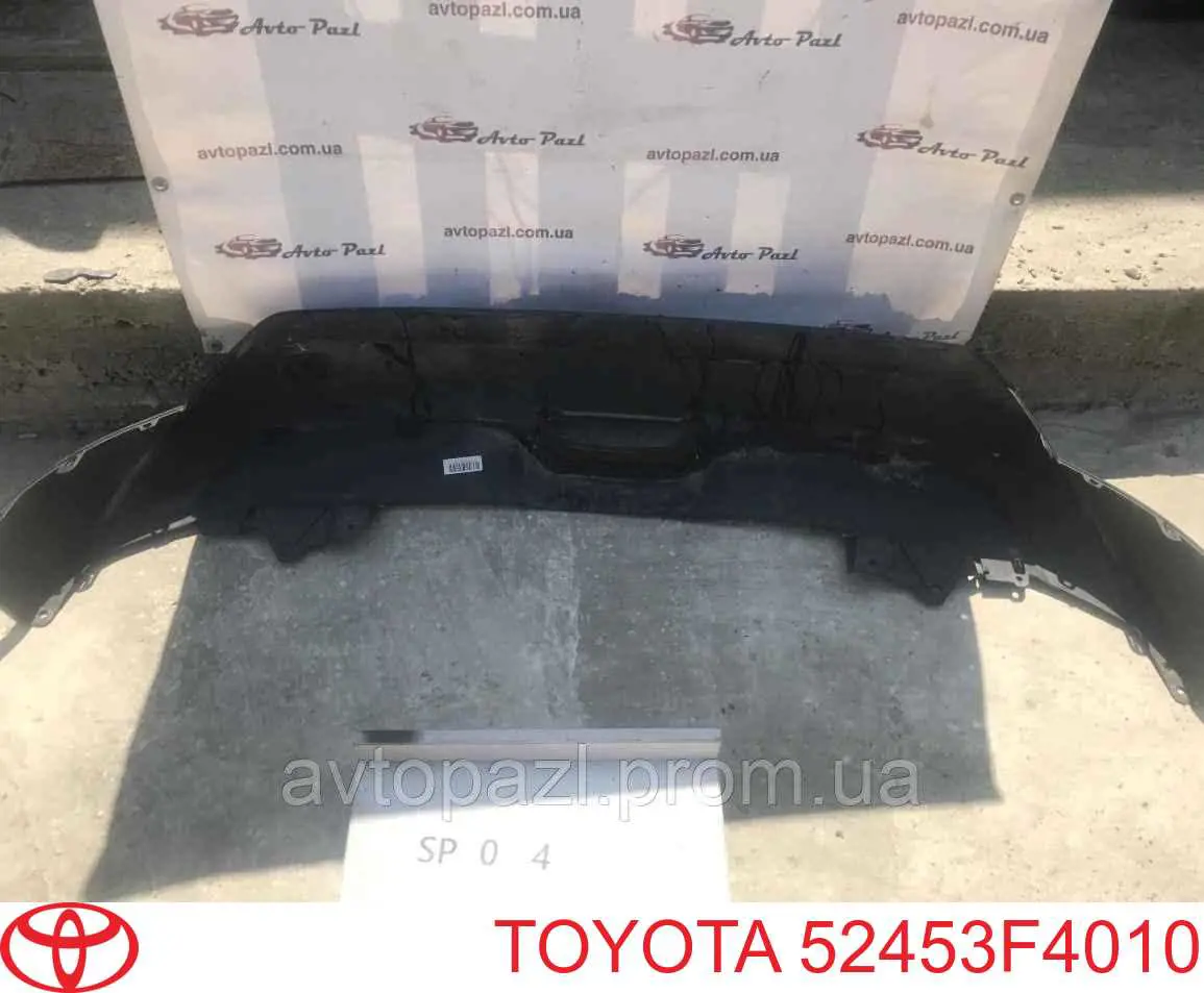 52453F4011 Toyota Spoiler do pára-choque traseiro