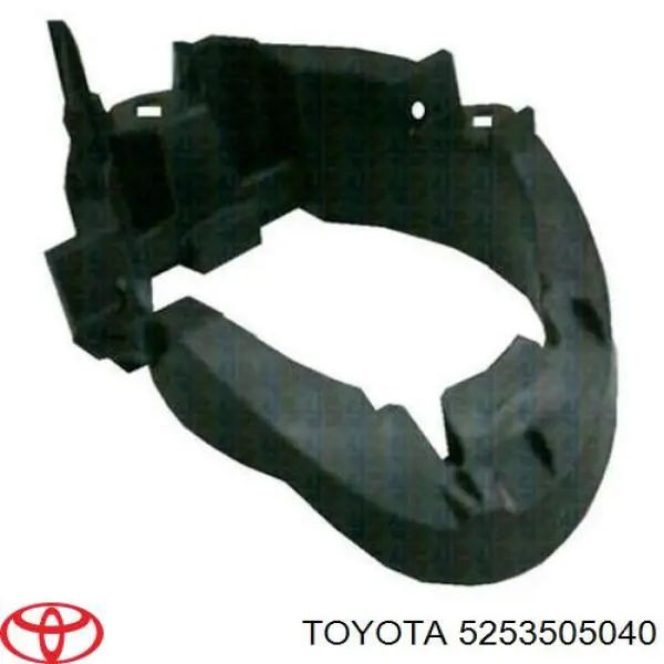 5253505040 Toyota Consola do pára-choque dianteiro direito