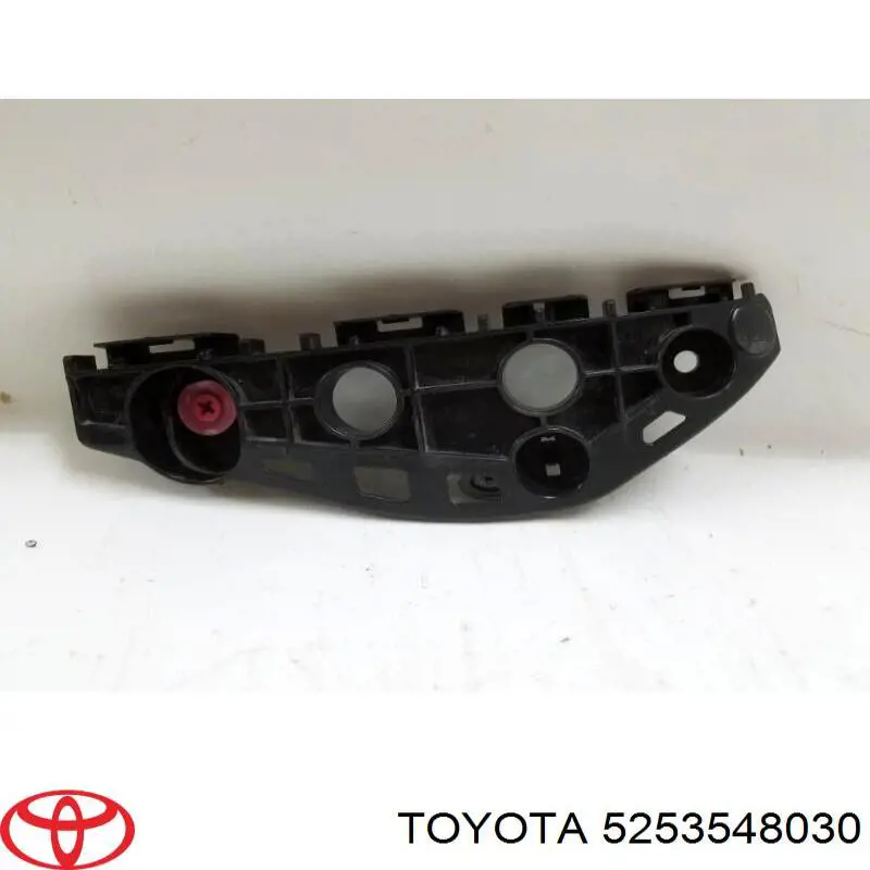 525350E040 Toyota Consola do pára-choque dianteiro direito