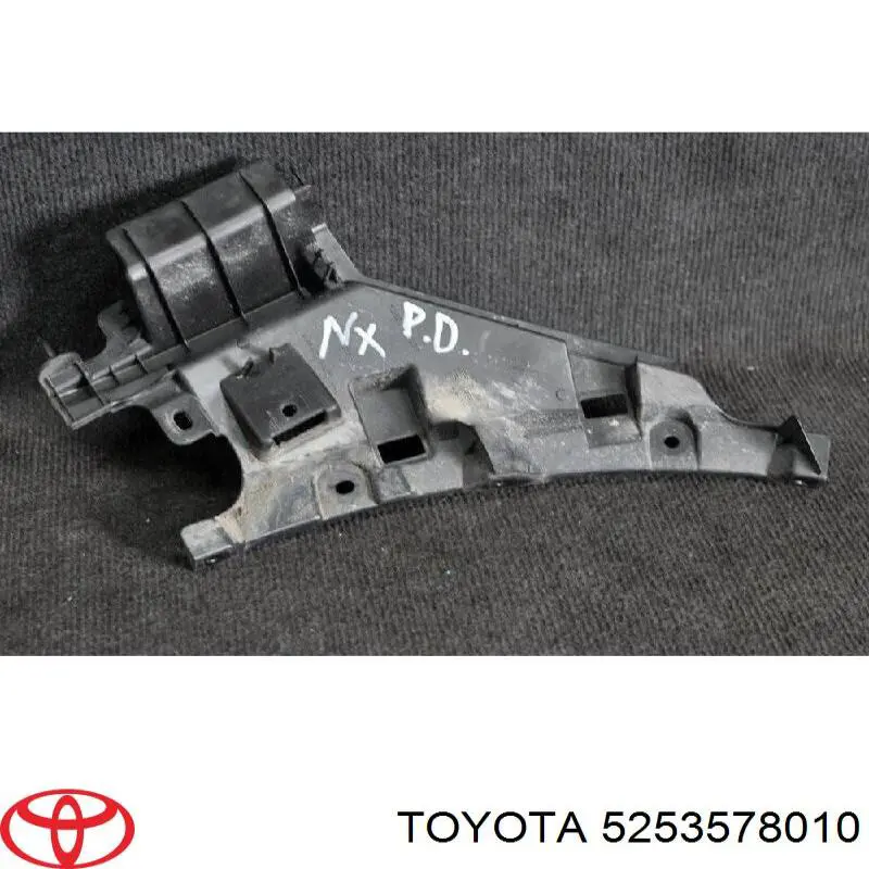 5253578010 Toyota Consola do pára-choque dianteiro direito