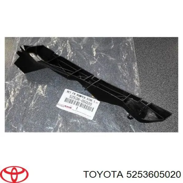 5253605020 Toyota Guia do pára-choque dianteiro esquerdo