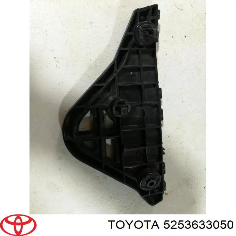 5253633050 Toyota Consola externa esquerda do pára-choque dianteiro