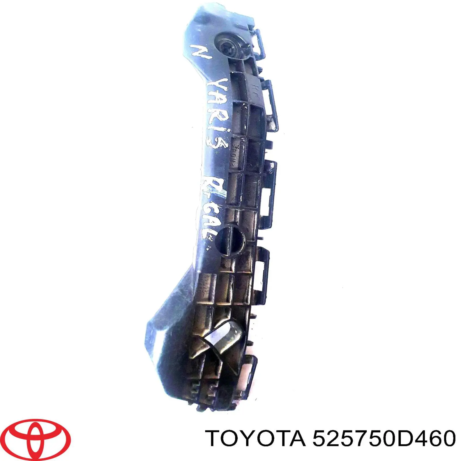 525750D460 Toyota Consola direita do pára-choque traseiro