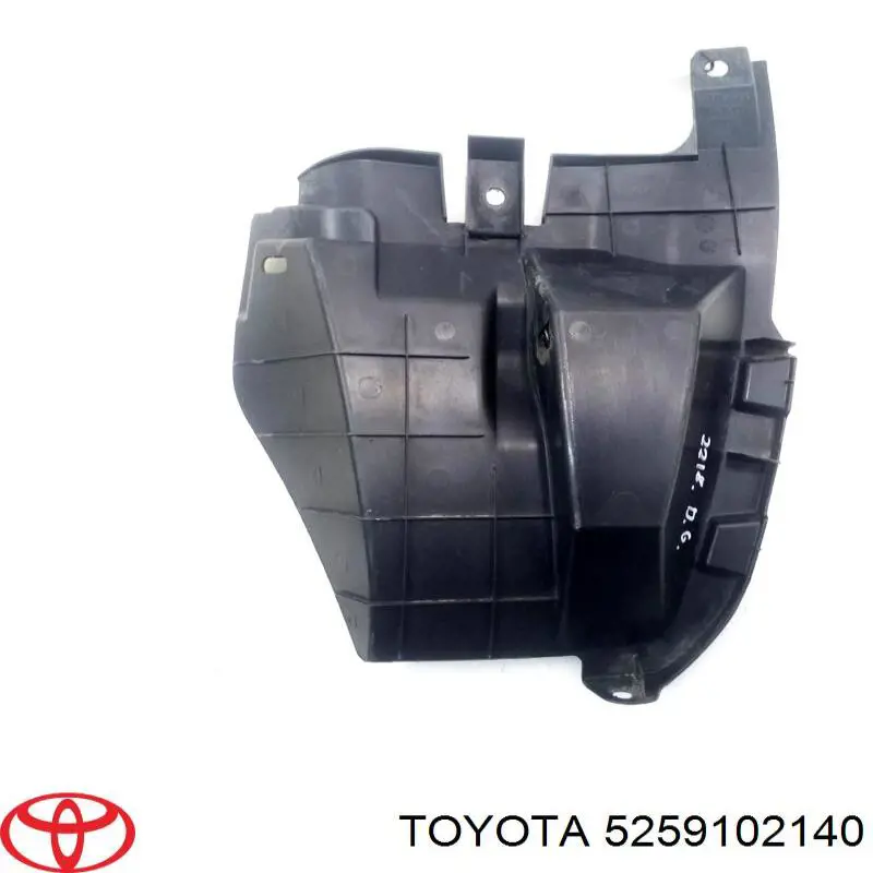 Compre 5259102140 Toyota Protetor de lama traseiro direito