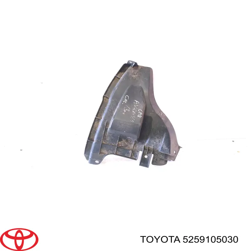 5259105030 Toyota Protetor de lama traseiro direito