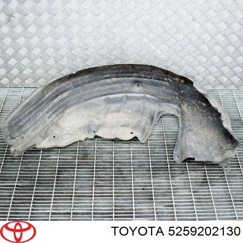 5259202130 Toyota Protetor de lama traseiro esquerdo