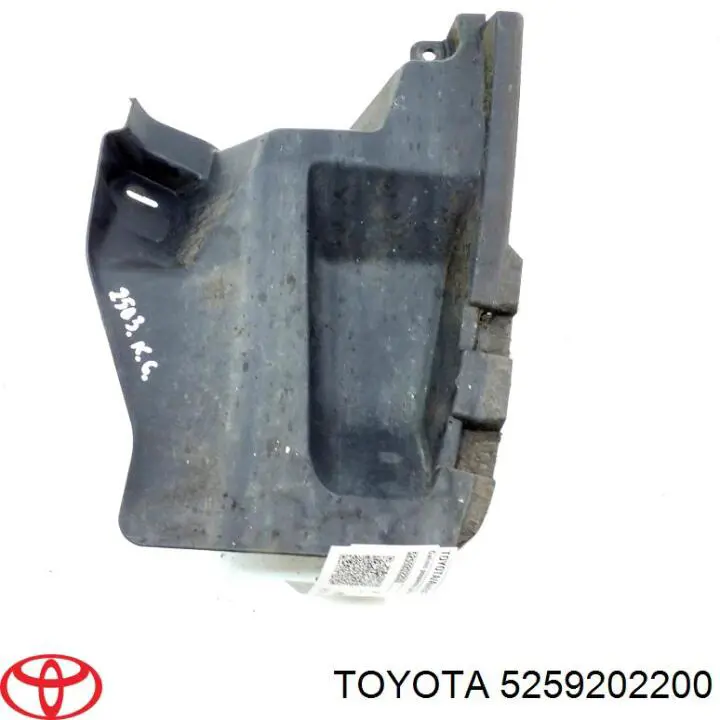 5259202200 Toyota Proteção do pára-choque traseiro