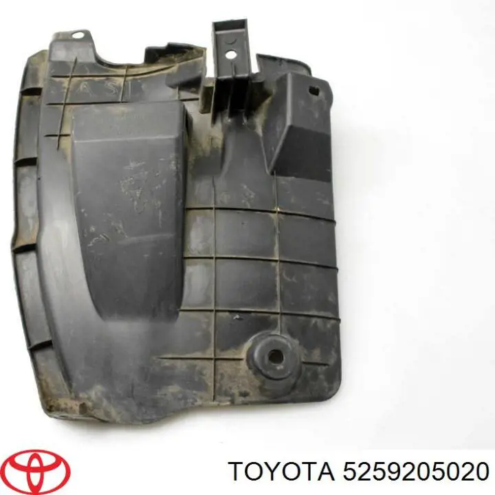 5259205020 Toyota Protetor de lama traseiro esquerdo