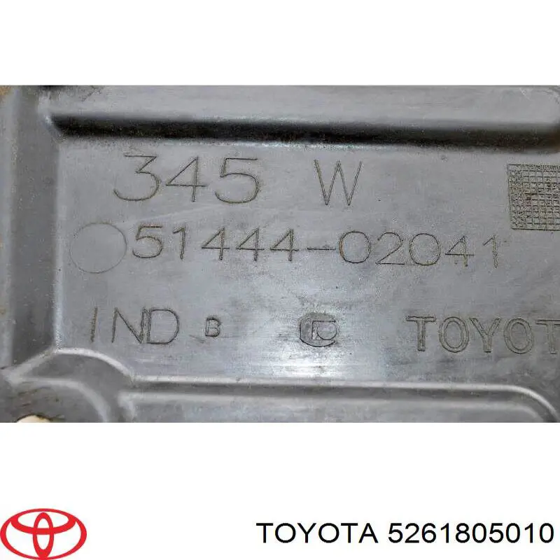 5261805010 Toyota Proteção do pára-choque dianteiro