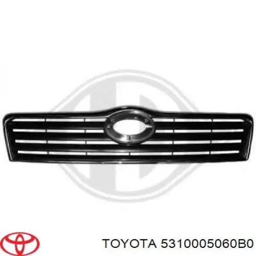 5310005060B0 Toyota Grelha do radiador