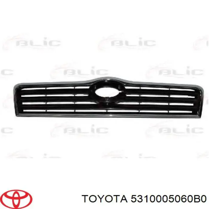 Grelha do radiador Toyota 5310005060B0 preço, a partir de 110,79 USD