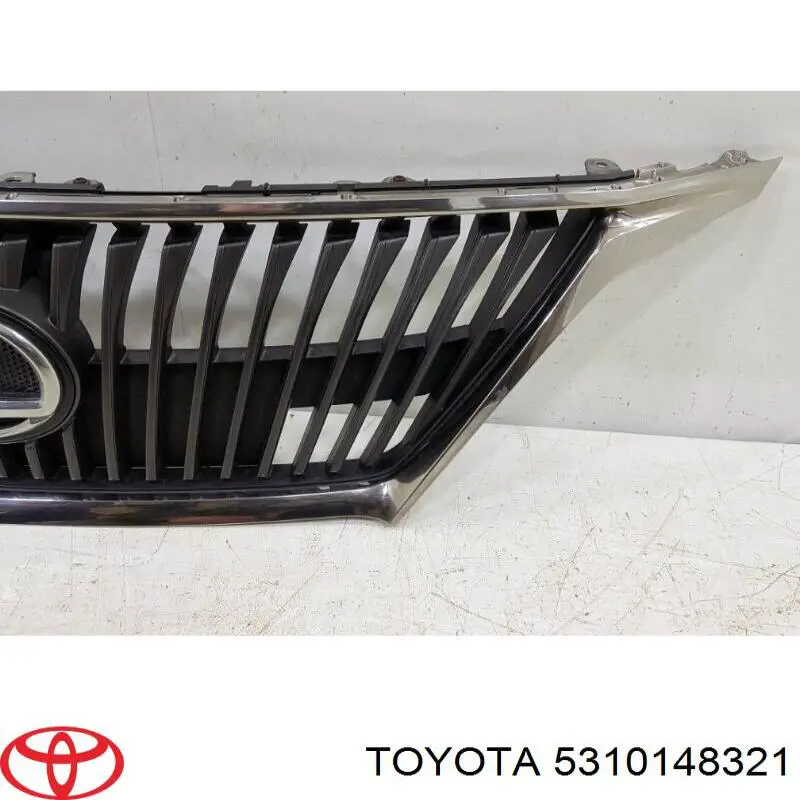 Grelha do radiador 5310148321 Toyota