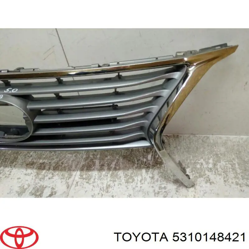Grelha do radiador 5310148421 Toyota