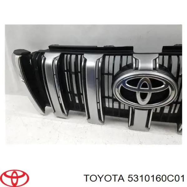 Grelha do radiador 5310160C01 Toyota