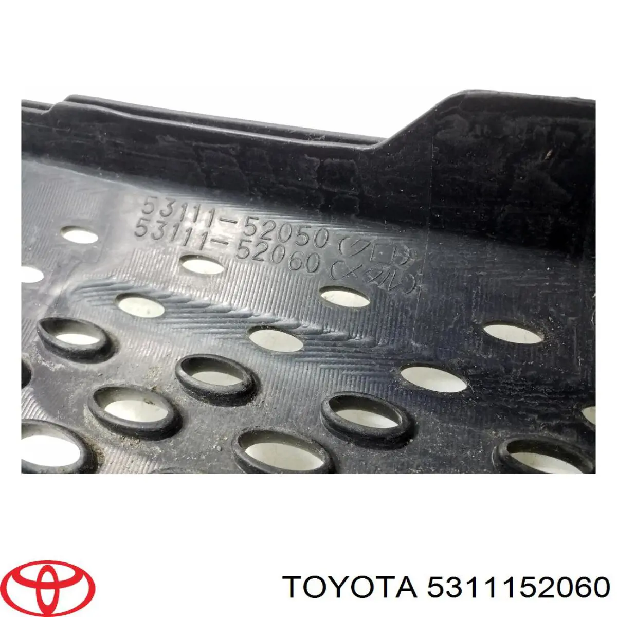  Grelha do radiador Toyota Yaris VERSO monovolume (NCP2) (1999 - 2005) VERSO