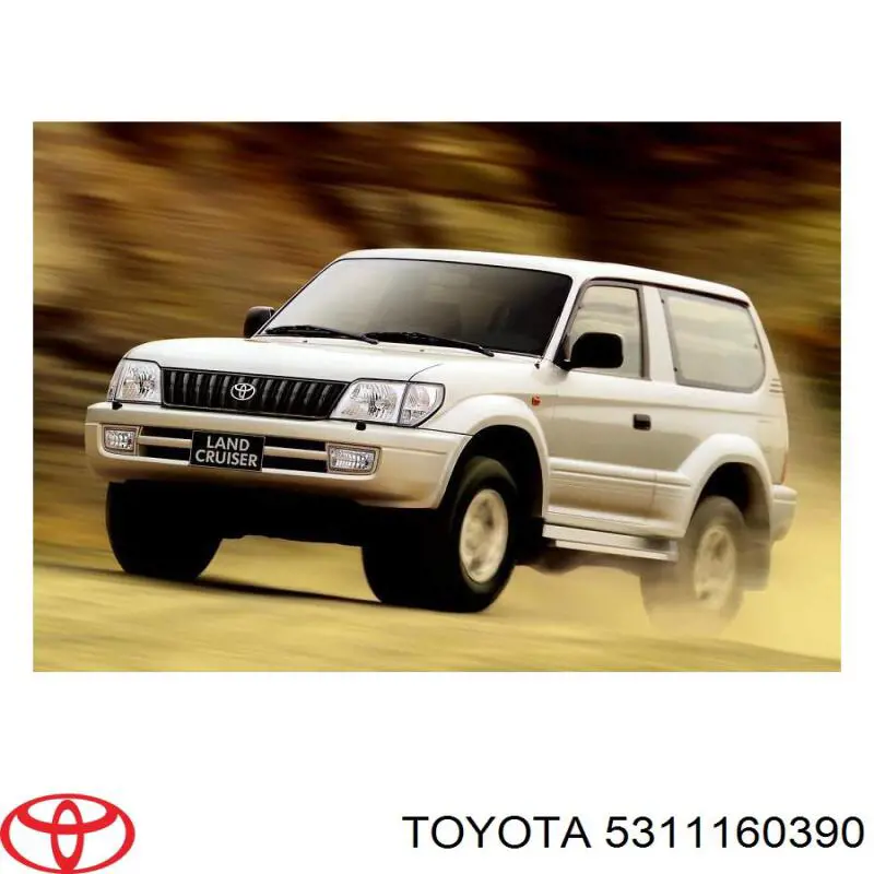 Grelha do radiador Toyota 5311160390 preço, a partir de 122,58 USD