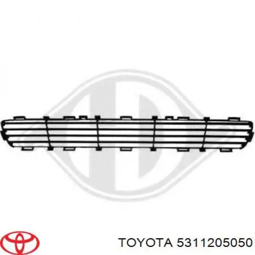 Grelha do pára-choque dianteiro Toyota 5311205050 preço, a partir de 44,76 USD