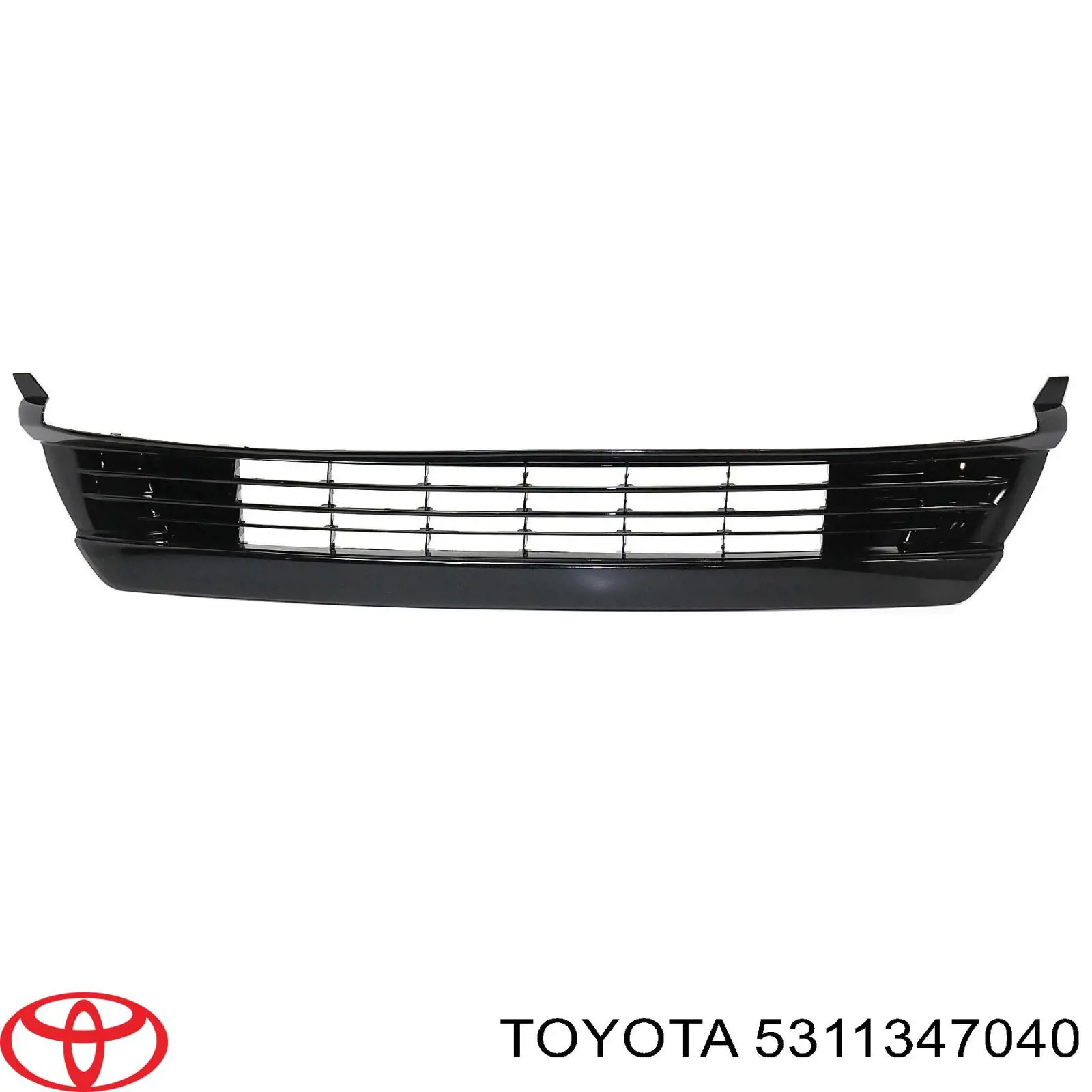 5311347040 Toyota Grelha do pára-choque dianteiro, parte interna