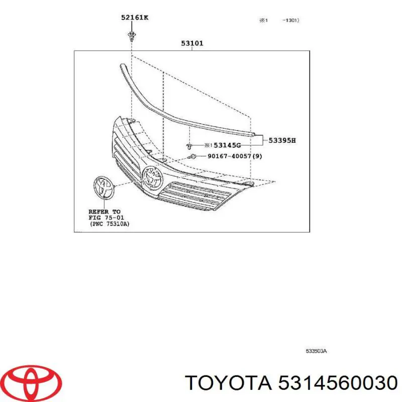  Toyota 5314560030 preço, a partir de 2,22 USD