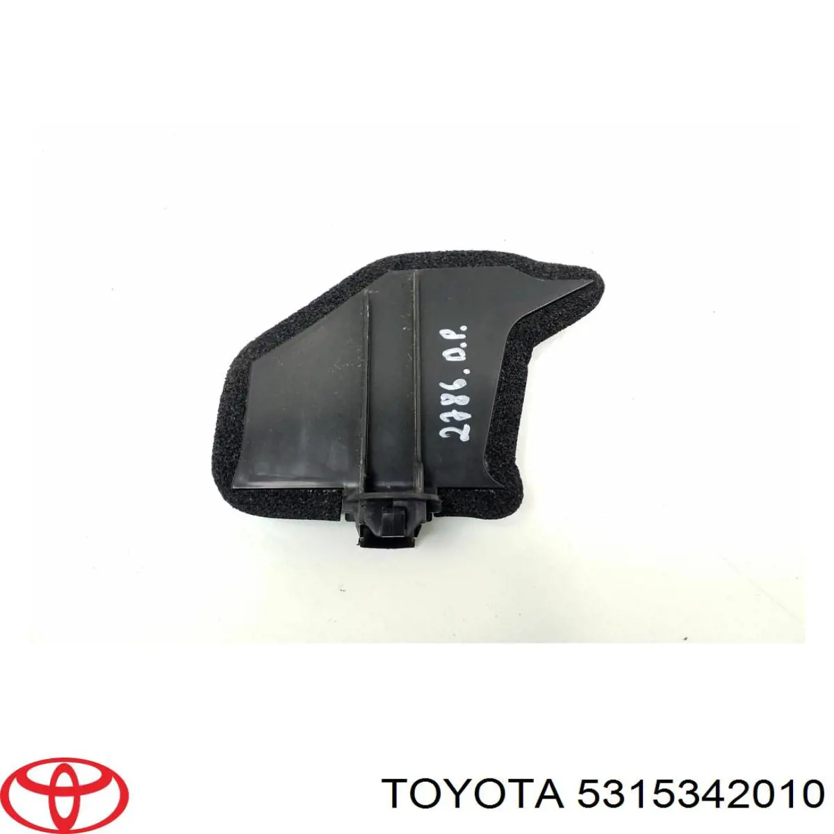 5315342010 Toyota Conduto de ar/defletor do radiador, superior
