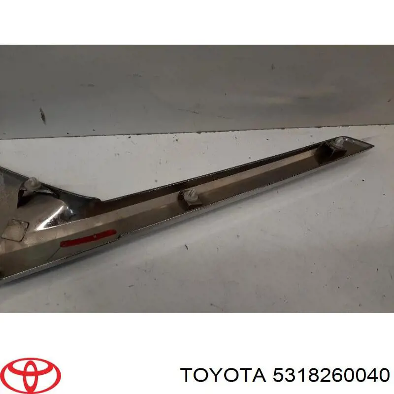 Moldura da luz esquerda Toyota 5318260040 preço, a partir de 115,37 USD