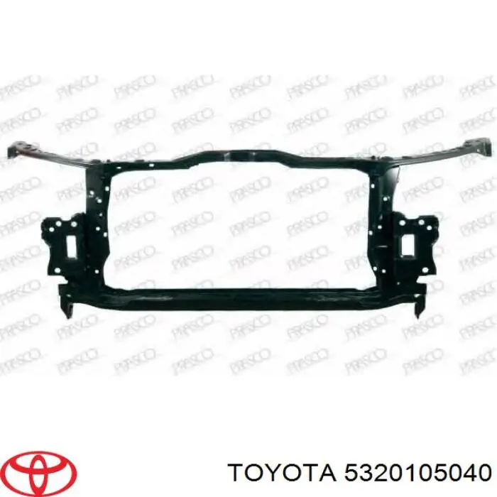 Compre 5320105040 Toyota Suporte do radiador montado (painel de montagem de fixação das luzes)