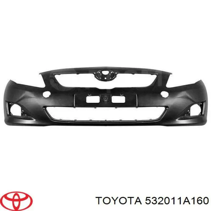 Compre 532011A160 Toyota Suporte do radiador montado (painel de montagem de fixação das luzes)