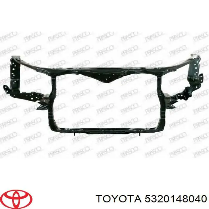 Suporte do radiador montado (painel de montagem de fixação das luzes) Toyota 5320148041 preço, a partir de 266,04 USD