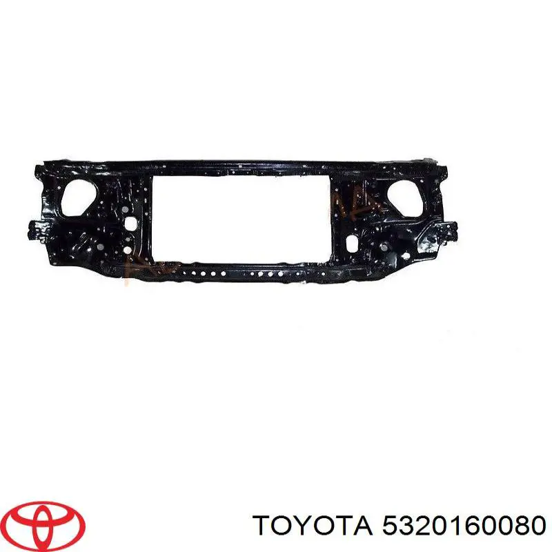 Suporte do radiador montado (painel de montagem de fixação das luzes) para Toyota Land Cruiser 90 J9