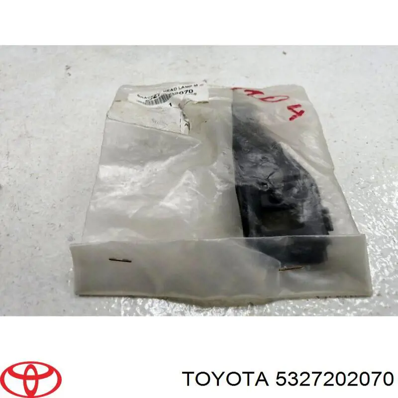 5327202070 Toyota Consola (adaptador) de fixação da luz dianteira esquerda