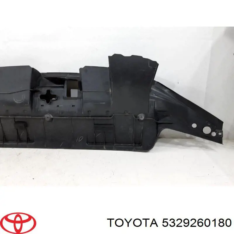 5329260180 Toyota Placa sobreposta superior do painel dianteiro (de suporte do radiador)