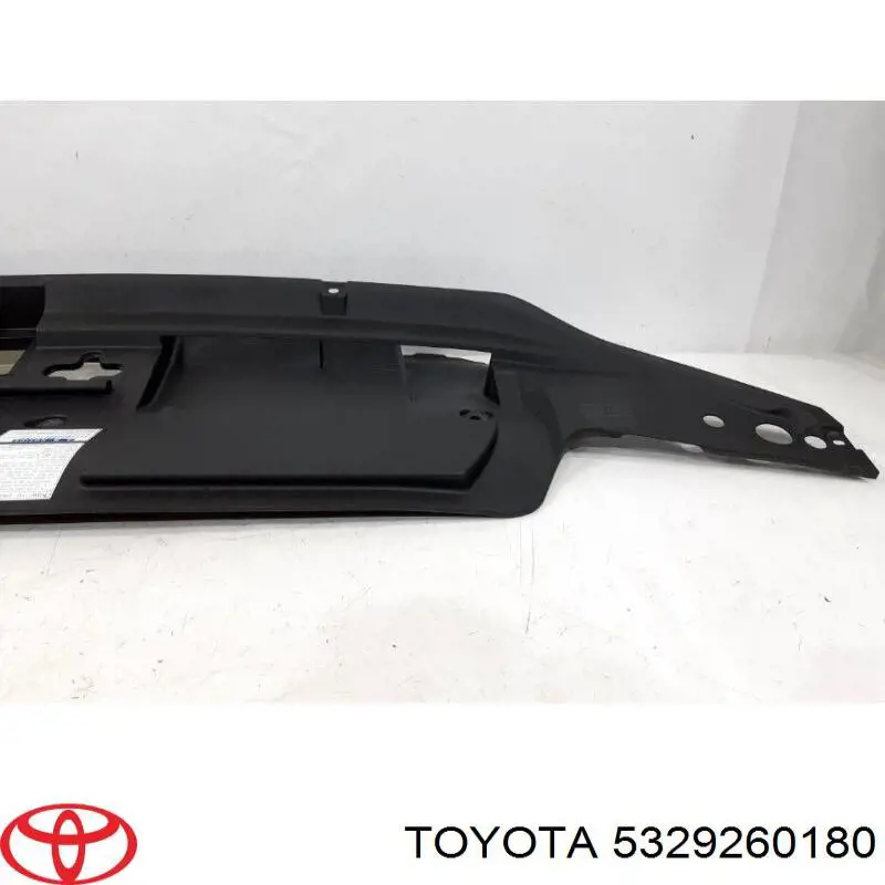 Placa sobreposta superior do painel dianteiro (de suporte do radiador) Toyota 5329260180 preço, a partir de 336,32 USD