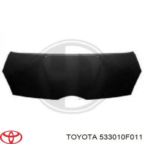 Capota Toyota 533010F011 preço, a partir de 226,83 USD