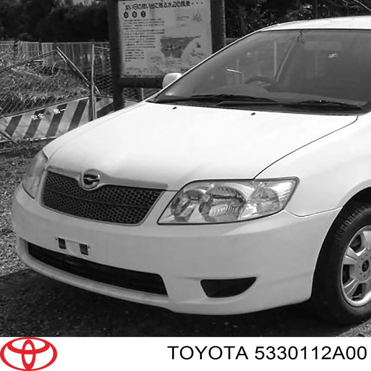 Capota Toyota 5330112A00 preço, a partir de 541,03 USD