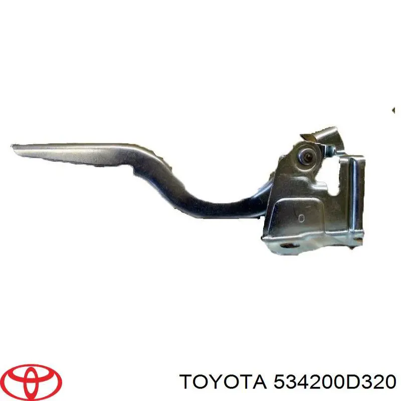 534200D320 Toyota Gozno da capota esquerdo