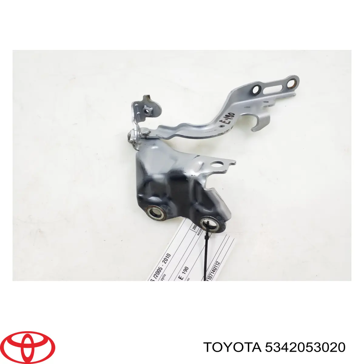 5342053020 Toyota Gozno da capota esquerdo
