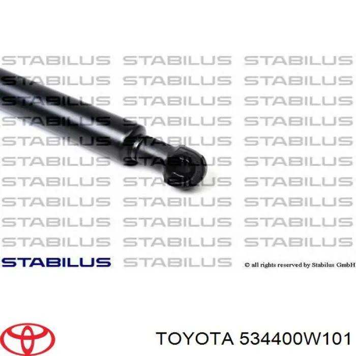 Amortecedor da capota direito Toyota 534400W101 preço, a partir de 32,37 USD