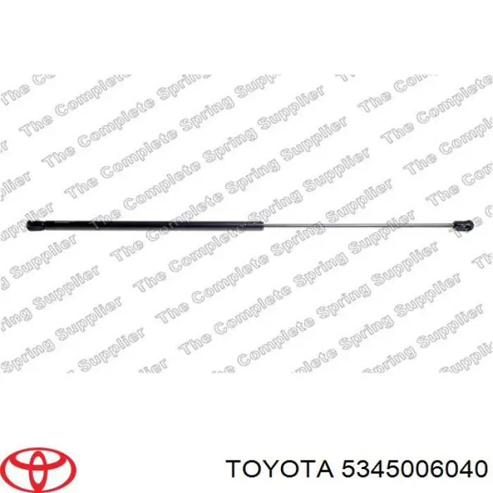 Amortecedor da capota esquerdo Toyota 5345006040 preço, a partir de 30,08 USD