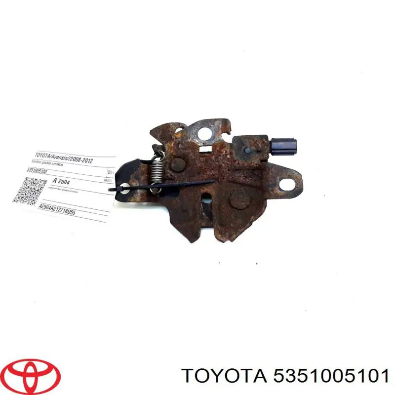 Fecho da capota Toyota 5351005100 preço, a partir de 84,62 USD