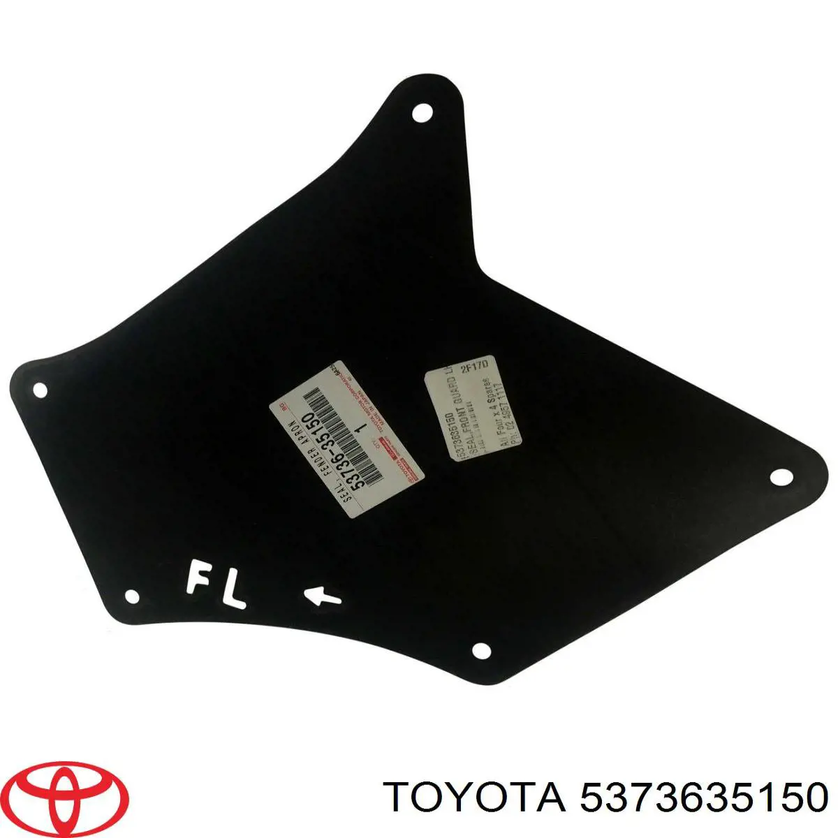 5373635150 Toyota Compactador do pára-lama